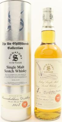 Bunnahabhain 2014 SV The Un-Chillfiltered Collection #10590 60.3% 700ml