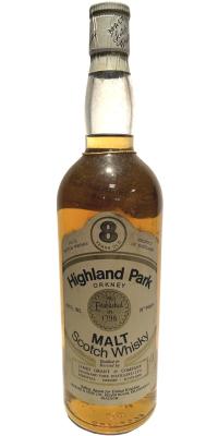 Highland Park 8yo Clear Glass Cork stopper 40% 750ml
