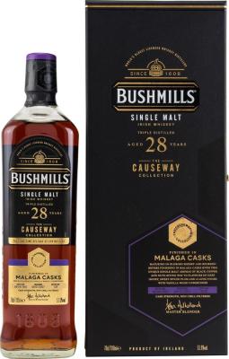 Bushmills 1992 The Causeway Collection 28yo Malaga Cask Finish 53.6% 700ml