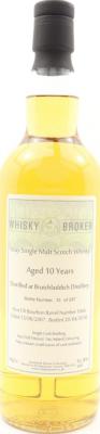 Bruichladdich 2007 WhB 1st Fill Bourbon Barrel #1066 51.8% 700ml