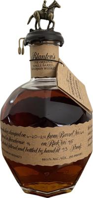 Blanton's The Original Single Barrel Bourbon Whisky United States 46.5% 750ml