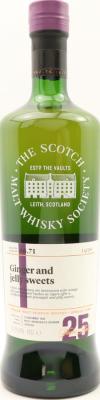 Glenlossie 1992 SMWS 46.71 Ginger and jelly sweets Refill Ex-Bourbon Hogshead 52.9% 700ml