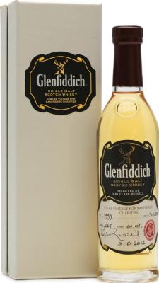 Glenfiddich 1999 Jubilee Vintage whisky for Banffshire charities #667 61% 200ml