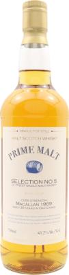 Macallan 1969 DT Prime Malt Selection #5 Oak Casks 43.2% 750ml