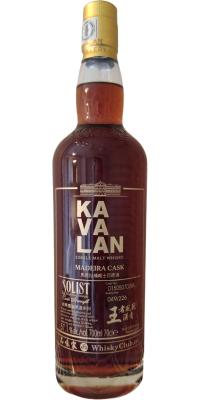 Kavalan Solist Madeira D150507029A Whiskyclub.co 57.1% 700ml