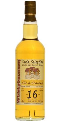 Allt-A-Bhainne 16yo WhBr Cask Selection 1st Fill Bourbon Hogshead #107157 54.5% 700ml