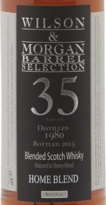 Home Blend 1980 WM Barrel Selection Collector's Edition 35yo Sherry Butt #27 46.7% 700ml