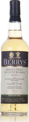 Auchroisk 1990 BR Berrys 23yo #21752 46% 700ml