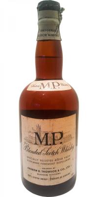 M.P. Blended Scotch Whisky Michael Weber KG Trier Importkellerei 43% 700ml