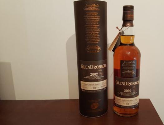 Glendronach 2002 Single Cask Pedro Ximenez Sherry Puncheon #1598 Canada 54.1% 750ml