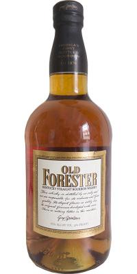 Old Forester 4yo Kentucky Straight Bourbon Whisky New American Oak Barrel 43% 750ml