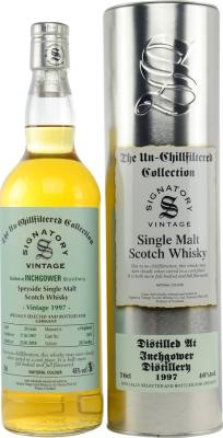 Inchgower 1997 SV The Un-Chillfiltered Collection #2676 46% 700ml