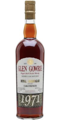 Royal Lochnagar 1971 HH Glen Gowrie Sherry Cask HH 395 56.2% 750ml