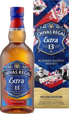 Chivas Regal 13yo Extra Rye Cask Selection American Rye Cask Finish Travel Retail 40% 1000ml