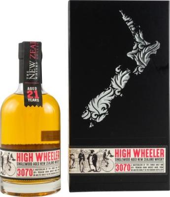 High Wheeler 21yo NZWC High Wheeler American Ex-Bourbon Barrels 43% 350ml