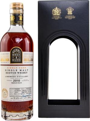 Linkwood 2010 BR Single Cask Premium Malts 51.4% 700ml