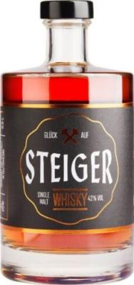 Steiger Whisky 4yo ex-German red wine casks 42% 500ml