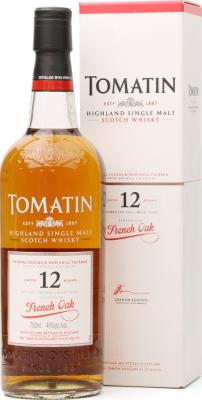 Tomatin 12yo French Oak North America Exclusive 46% 750ml