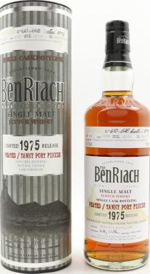 BenRiach 1975 Single Cask Bottling Batch 6 Tawny Port Finish #4450 52.2% 700ml