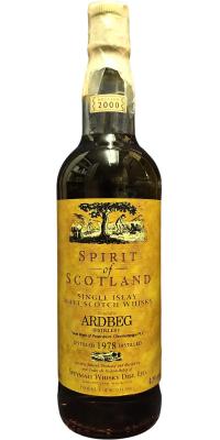 Ardbeg 1978 GM Spirit of Scotland 40% 700ml