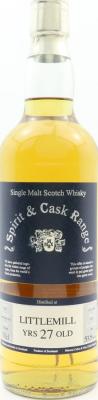 Littlemill 1985 Wx Spirit & Cask Range #100 53.5% 700ml