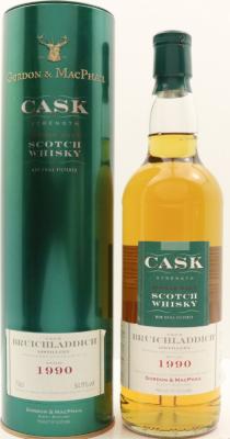 Bruichladdich 1990 GM Cask Strength Refill Sherry Hogsheads 2992+93+97+98 54.9% 700ml