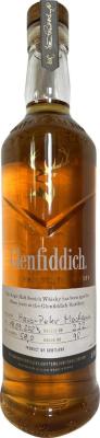 Glenfiddich 15yo Cask Strength Handbottled at Visitor Center Sherry Bourbon New Oak Solera Vat Visitor Center 58% 700ml