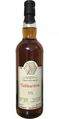 Tullibardine 2008 UD Sherry Quarter Cask 92/2008 Whisky & Tobacco Days 2017 55.9% 700ml