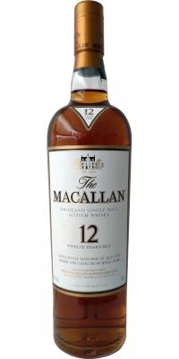 Macallan 12yo Sherry Oak Casks from Jerez 40% 700ml