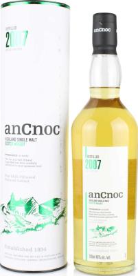 An Cnoc 2007 Vintage Limited Edition First fill American oak 46% 700ml