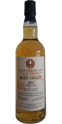 Glen Grant 1995 SV Bourbon Barrel #88167 Malt-Whisky.ch 52.9% 700ml