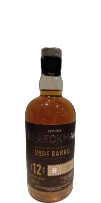 Braeckman Distillers 2007 Single Barrel Cask Strength #95 62.7% 500ml