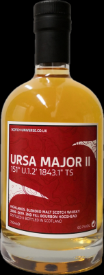 Scotch Universe Ursa Major II 151 U.1.2 1843.1 TS 2nd Fill Bourbon Hogshead 60.7% 700ml