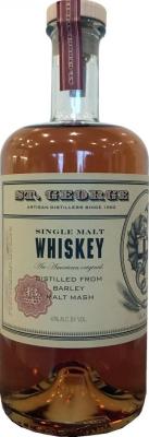 St. George Spirits Lot 16 Single Malt Whisky 43% 750ml