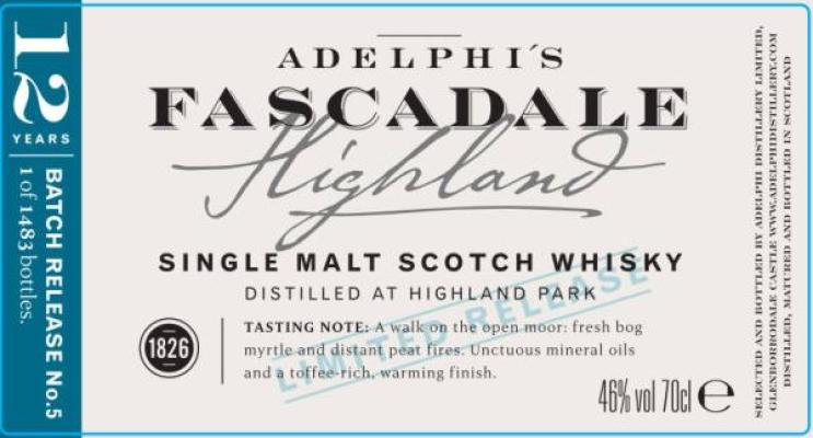 Fascadale Release No. 5 AD 46% 700ml
