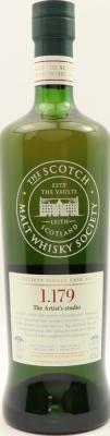 Glenfarclas 1986 SMWS 1.179 The Artist's studio Refill Ex-Bourbon Hogshead 47.2% 700ml