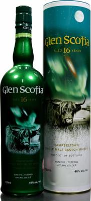Glen Scotia 16yo Bourbon Casks 46% 700ml