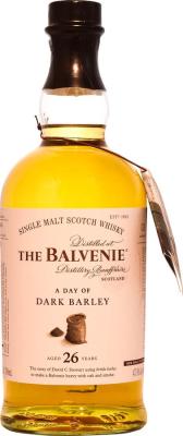 Balvenie 26yo a Day Of Dark Barley 1st Fill Bourbon #6854 47.8% 700ml