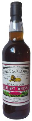 Glenlivet 25yo GM George & J.G. Smith's 46% 700ml