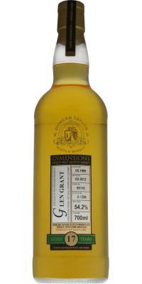 Glen Grant 1995 DT Dimensions #85116 54.2% 700ml