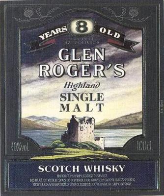 Glen Roger's 8yo 40% 1000ml