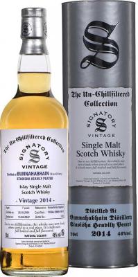 Bunnahabhain 2014 SV Staoisha Dechar Rechar Hogshead 46% 700ml