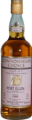 Port Ellen 1980 GM Connoisseurs Choice 40% 750ml