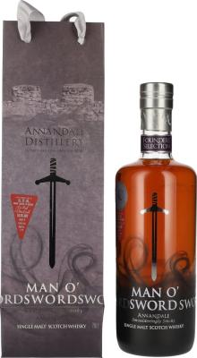 Annandale 2017 Man O Sword Founders Selection S.T.R. Ex Fench Red Wine 58.8% 700ml