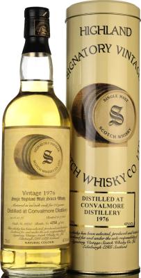 Convalmore 1976 SV Vintage Collection Oak Cask 00/97 43% 700ml