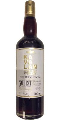 Kavalan Solist Sherry Cask S100303011A 57.1% 700ml