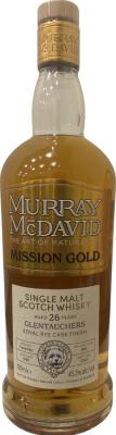 Glentauchers 1996 MM Mission Gold Koval Rye Cask Finish 45.3% 700ml