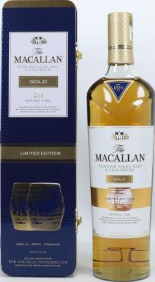 Macallan Gold Double Cask Hexagonal Tube 40% 700ml