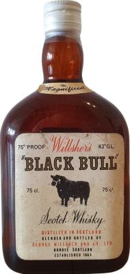 Black Bull Willsher's GWC Scotch Whisky Alfonso Garcia Gutierrez la casa del te Madrid 43% 750ml