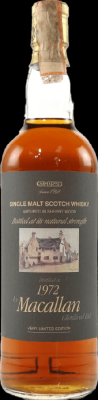 Macallan 1972 Sa Sherry Wood #19158 56.5% 700ml